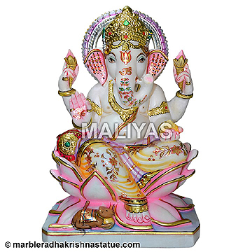 Ganesh Marble Moorti