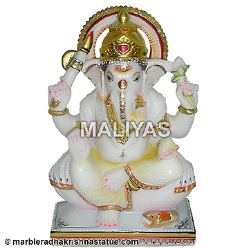 Marble Ganesh Statue