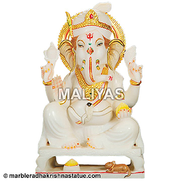 Marble Ganesh Moorti