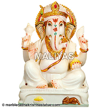 Marble Ganesh Statue
