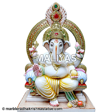 Marble Lord Ganesh Statue
