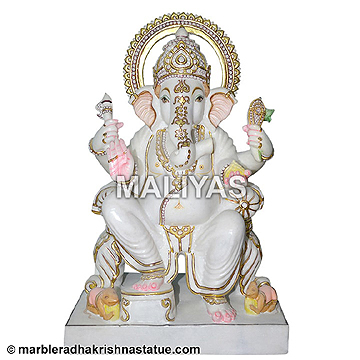 Lord Ganesha Stone Statue