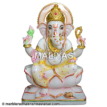 Marble Ganesh Statue