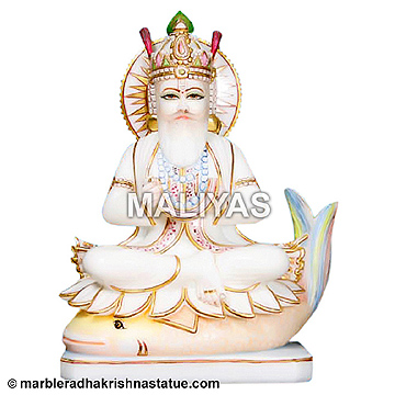 Marble God Jhulelal Idols