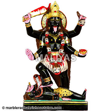 Makrana Marble Kali Mata Statue