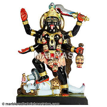 Maa Kali Marble Moorti