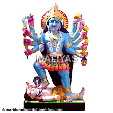 Black Marble Kali Mata Statue