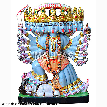 Marble Maha Kali Statue