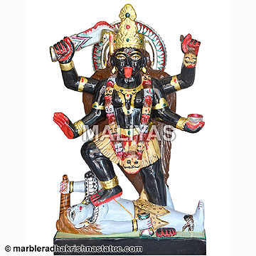 Marble Devi Kali murti