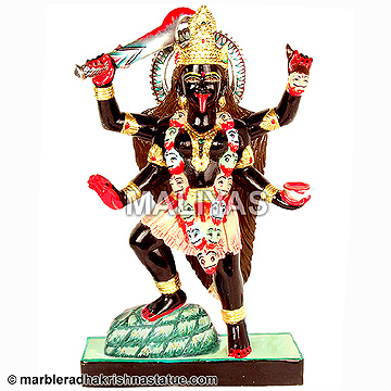 Marble Kali Mata Statue
