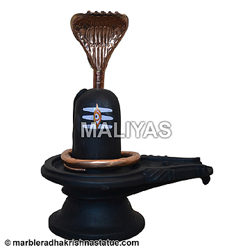 Marble Shivling Statue