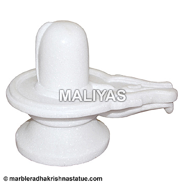 Makrana White Marble Shivling