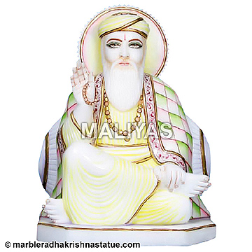 Marble Guru Nanak Murti