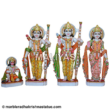 Beautiful Ram Darbar Statue Online