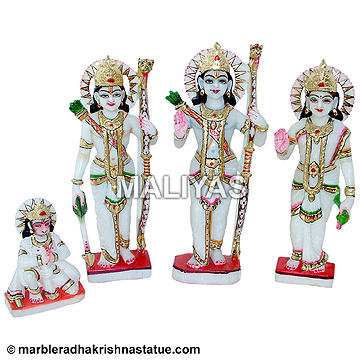 Marble Ram Darbar Moorti