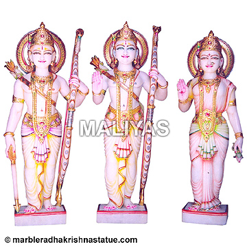 Marble Ram Parivar Murti