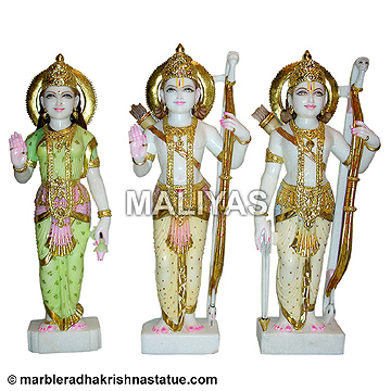 Ram Darbar Statue Colorful
