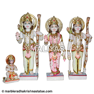 White Makrana Marble Ram Darbar