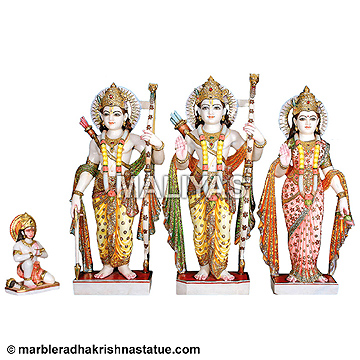 Marble Ram Darbar Moorti
