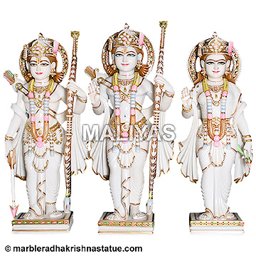 Marble ram darbar deities