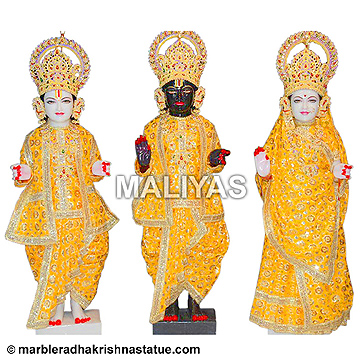 Buy Iskcon ram darbar marble statue