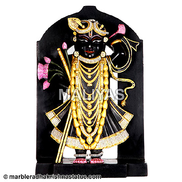 Marble Shrinathji Murti