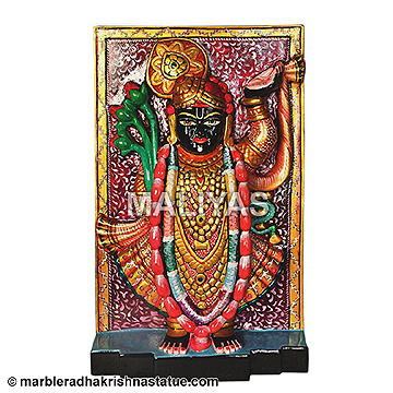 Marble Shri nath ji Statue