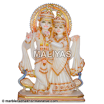 Radha Krishna Marble Statue online shopping