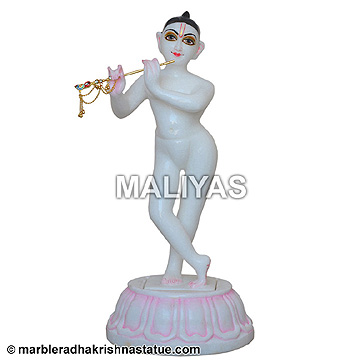 Beautiful Iskcon Krishna Murti