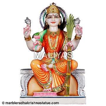 Marble Raj Rajeswari Maa Statue