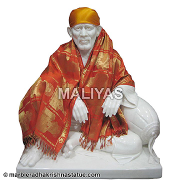 Lord Marble Dwarka Mai Statue