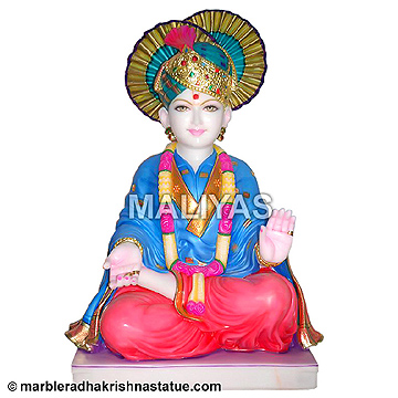 Marble Swaminarayan Murti