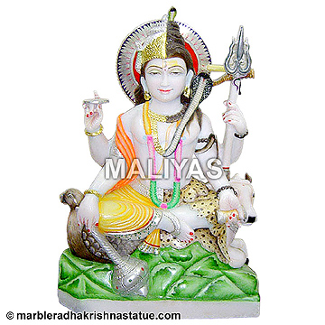 Vishnu and Shiva Combined Statue