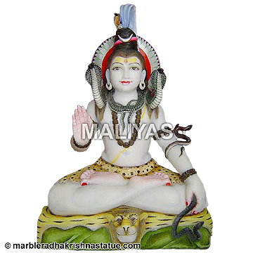 Marble Shiva Statue