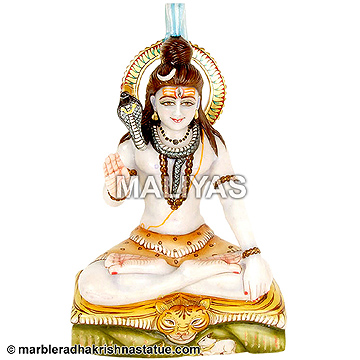 Marble Shiva Statue in Jaipur