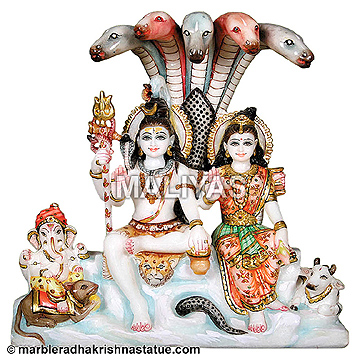 Shiv Parvati Murti Buy Online