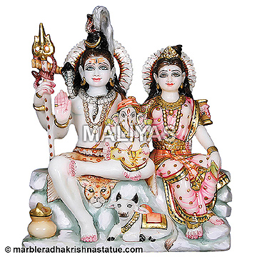 Shiv Parvati Moorti buy Online