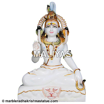 Marble Shiva Murti for Temple