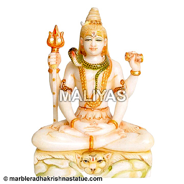 Lord Abhaya Mudra Shiva Idol