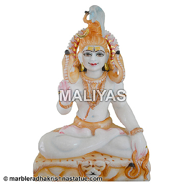Marble Shiva Statue
