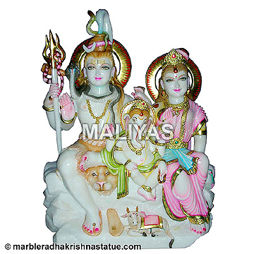 Shiv Parvati Murti Buy Online