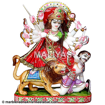 Marble Bengali Durga