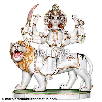 White Marble Seated Ganesh Statue