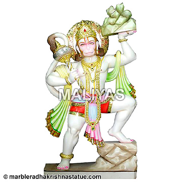 Marble Lord Hanuman Statue