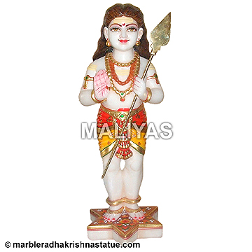 Marble Statue Murugan