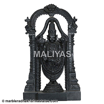 Marble tirupati balaji statue