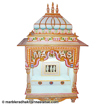 Marble Mandir Colorful