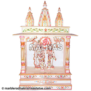 Carved Marble Mandir