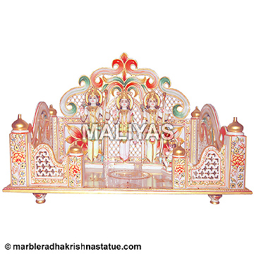 Marble Singhasan