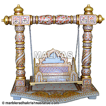 Marble Jhula Swing for Laddu Gopal
